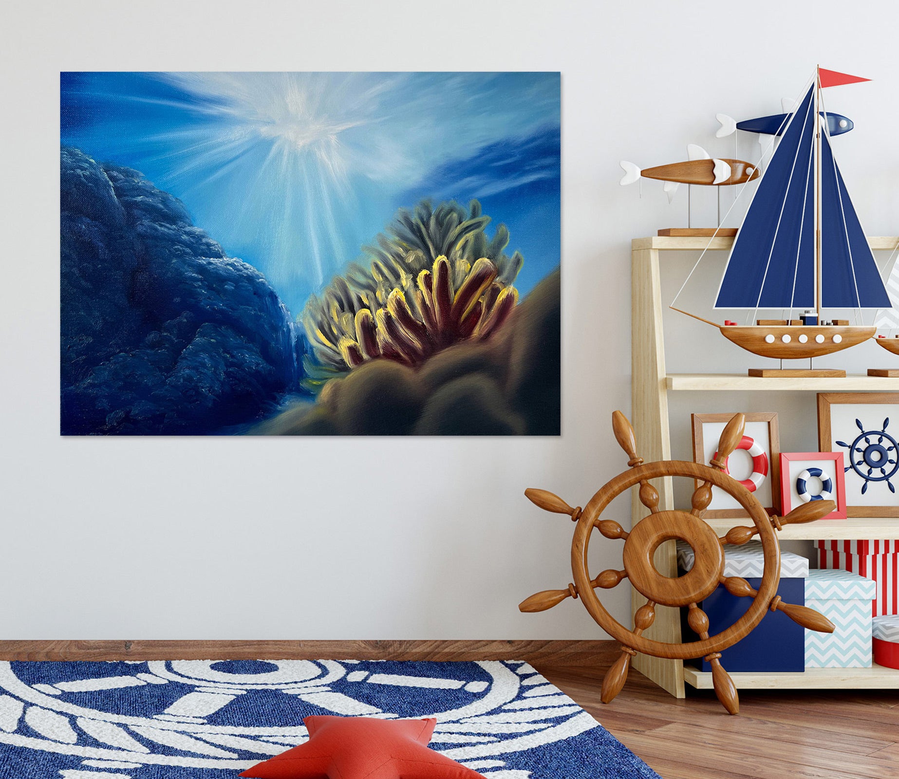 3D Sea Coral 10065 Marina Zotova Wall Sticker
