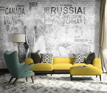 3D English Graffiti 1288 Wall Murals Wallpaper AJ Wallpaper 2 