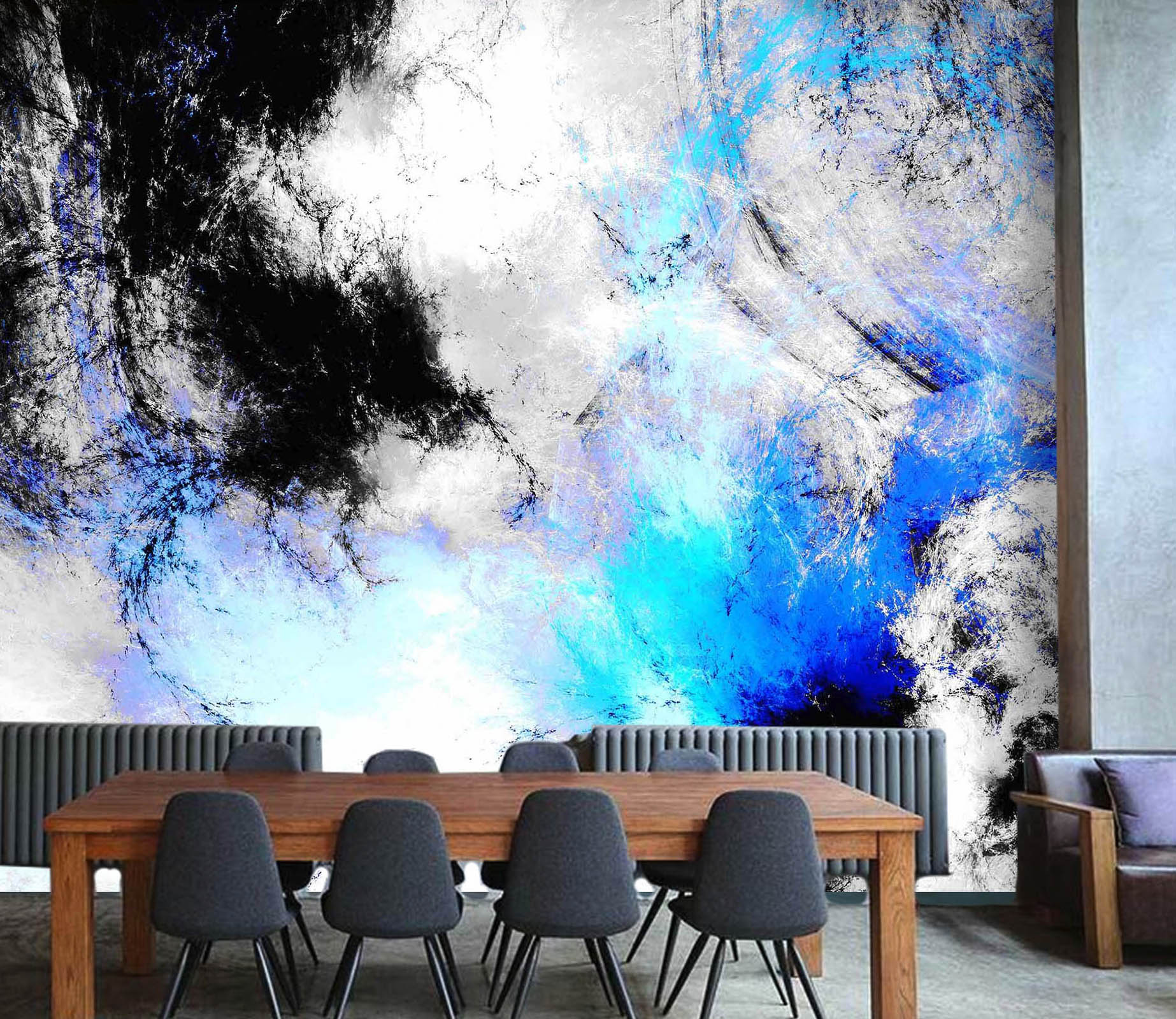 3D Abstract Art 011 Wall Murals