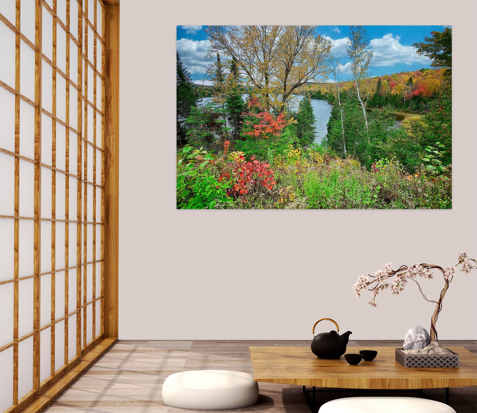 3D Tree Forest 61191 Kathy Barefield Wall Sticker