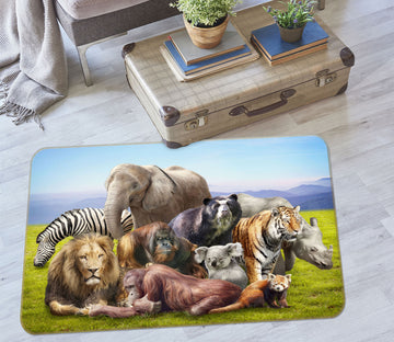 3D Animal 68146 Animal Non Slip Rug Mat