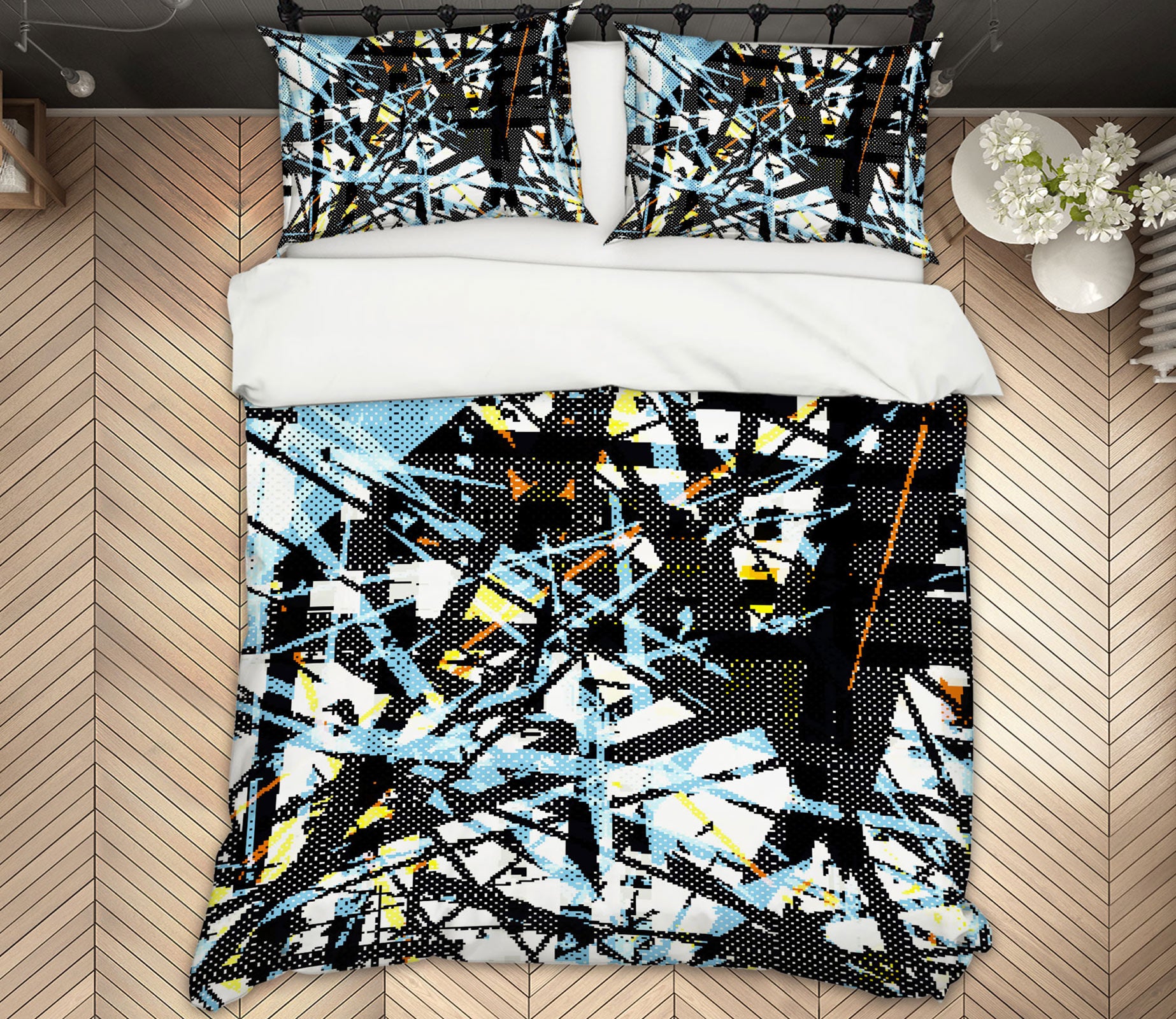 3D Stripes 14040 Bed Pillowcases Quilt