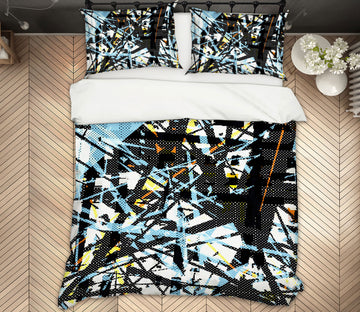 3D Stripes 14040 Bed Pillowcases Quilt