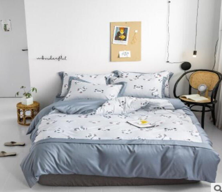 3D Panda 40150 Bed Pillowcases Quilt
