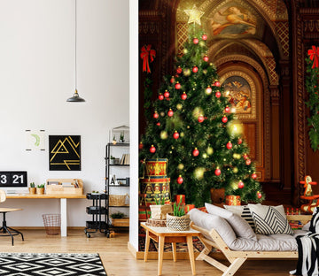 3D Christmas Tree 1551 Wall Murals Wallpaper AJ Wallpaper 2 