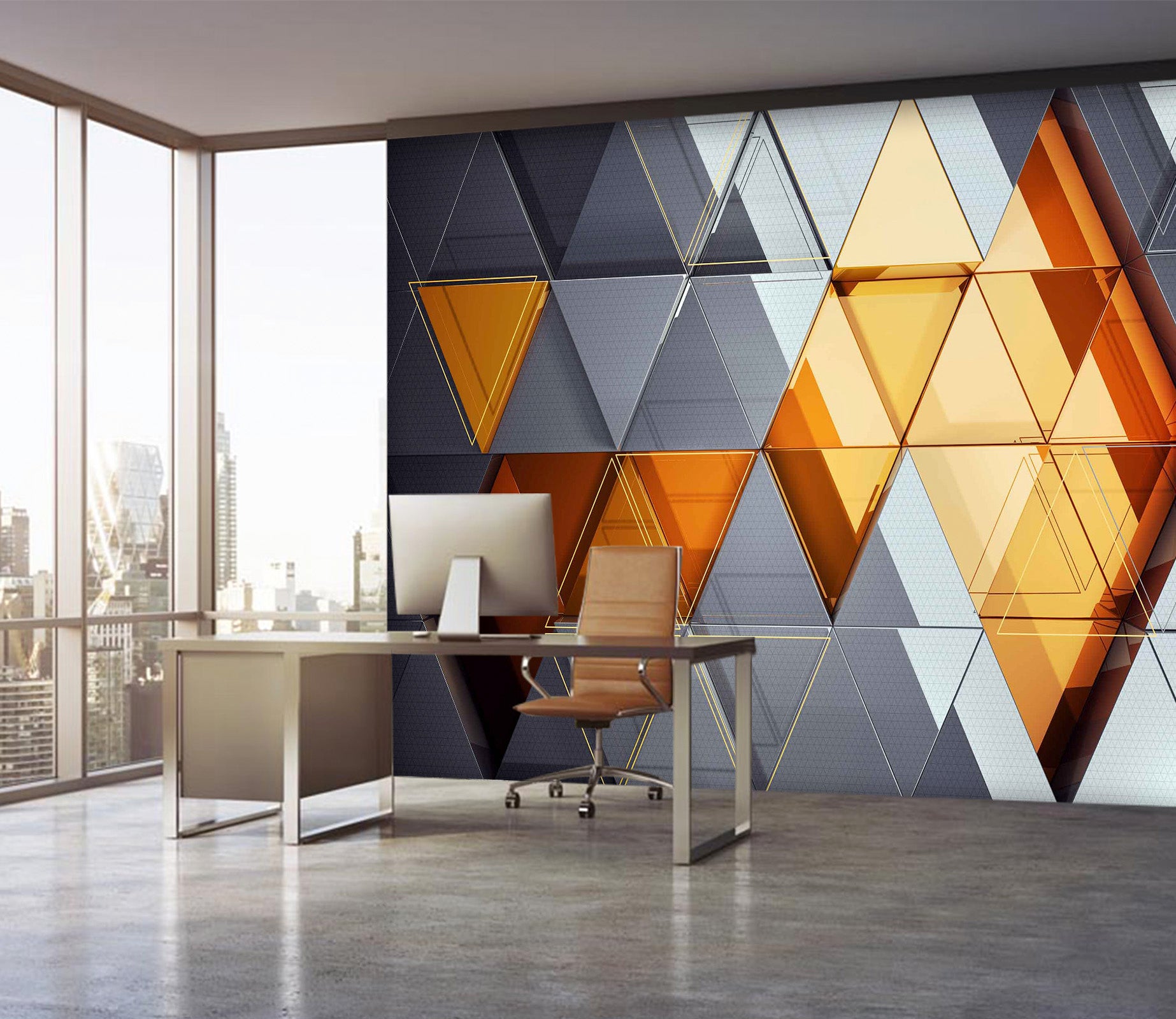3D Business Office 45 Wall Murals