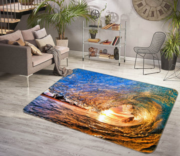 3D Waves 36037 Non Slip Rug Mat
