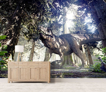 3D Forest Dinosaur 1560 Wall Murals Wallpaper AJ Wallpaper 2 