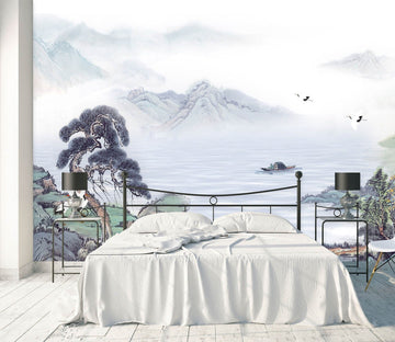 3D White Valley 1622 Wall Murals Wallpaper AJ Wallpaper 2 