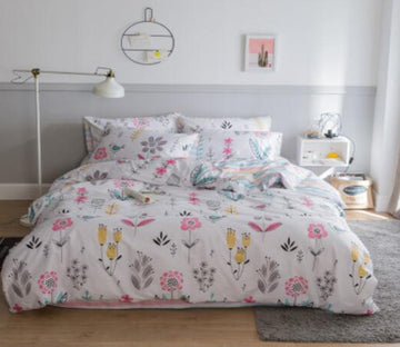 3D Flowers 20219 Bed Pillowcases Quilt