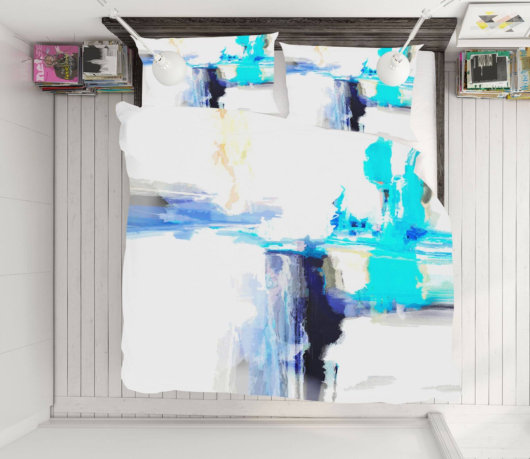 3D Abstract Art 2110 Michael Tienhaara Bedding Bed Pillowcases Quilt Quiet Covers AJ Creativity Home 