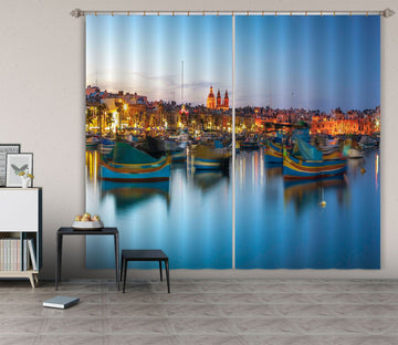 3D Night Lights 011 Assaf Frank Curtain Curtains Drapes Curtains AJ Creativity Home 