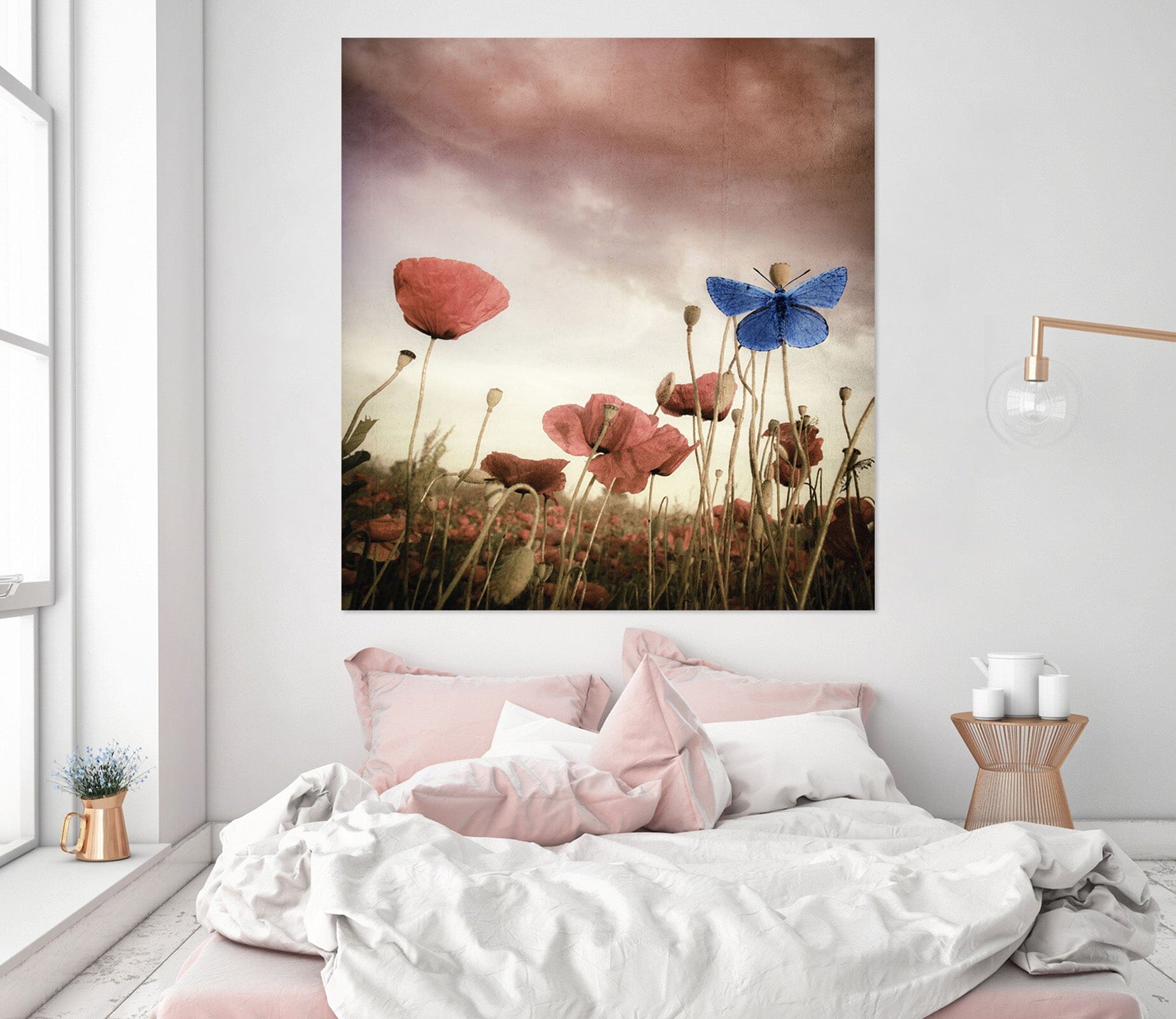 3D Prairie Flowers 233 Marco Carmassi Wall Sticker Wallpaper AJ Wallpaper 2 