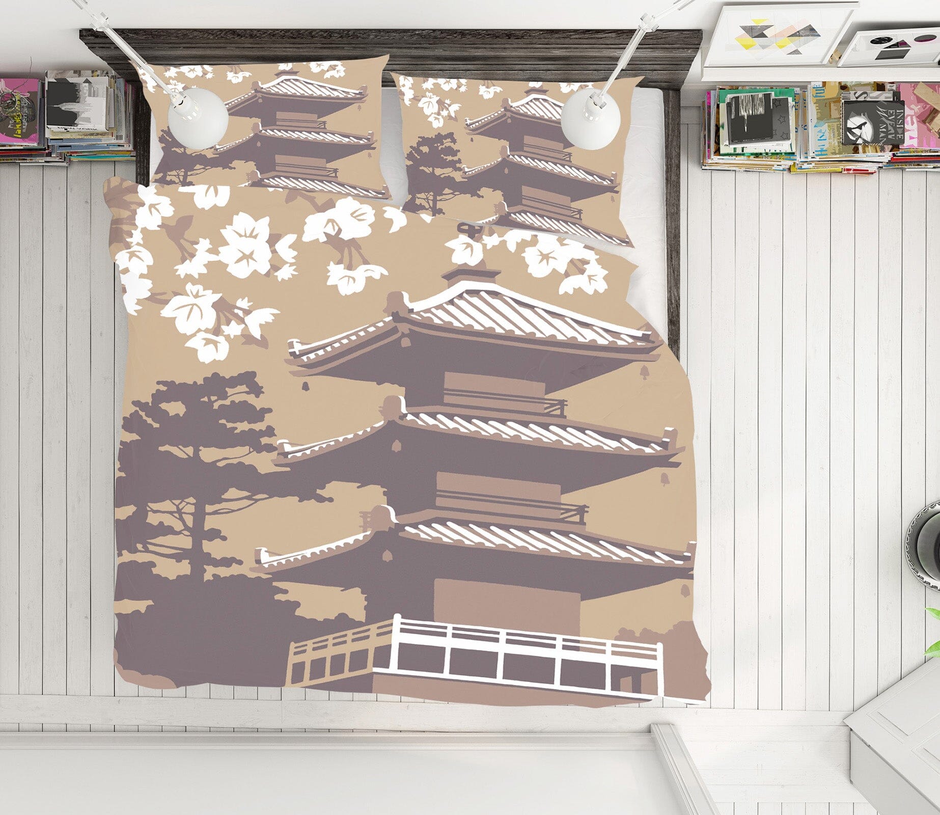 3D Japan 2020 Steve Read Bedding Bed Pillowcases Quilt Quiet Covers AJ Creativity Home 