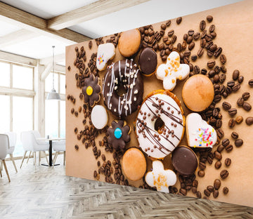 3D Chocolate Cookies 1407 Wall Murals Wallpaper AJ Wallpaper 2 