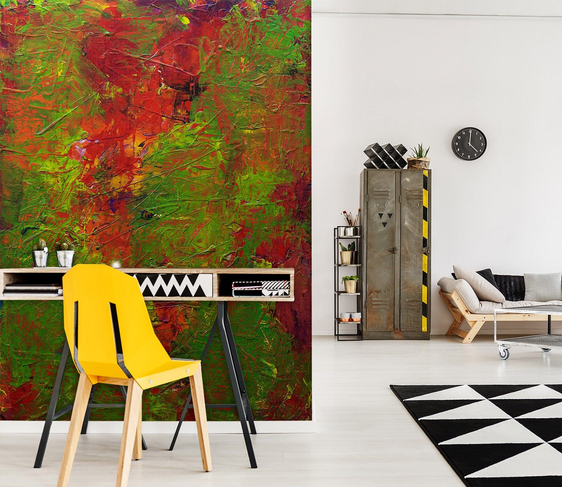 3D Red Ocean 272 Allan P. Friedlander Wall Mural Wall Murals Wallpaper AJ Wallpaper 2 