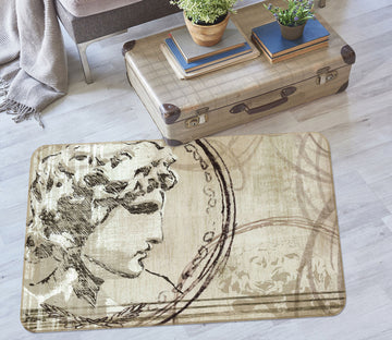 3D Portrait 32067 Non Slip Rug Mat