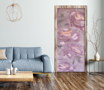 3D Purple Texture 30777 Skromova Marina Door Mural