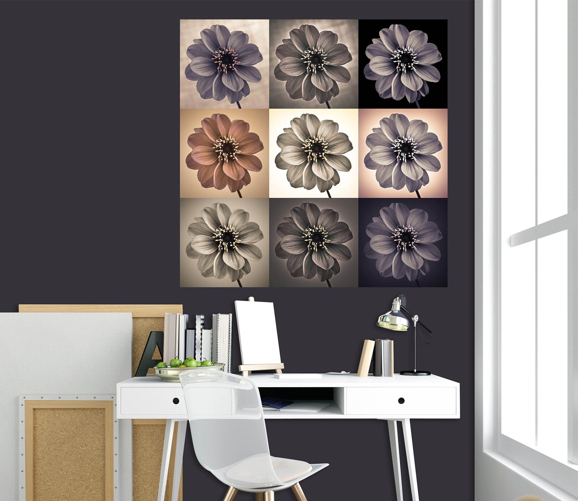 3D Dead Flower 020 Assaf Frank Wall Sticker Wallpaper AJ Wallpaper 2 