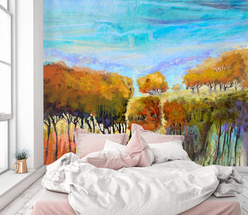 3D Painted Forest 1514 Michael Tienhaara Wall Mural Wall Murals Wallpaper AJ Wallpaper 2 