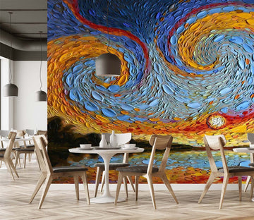3D Colorful Shells 1412 Dena Tollefson Wall Mural Wall Murals Wallpaper AJ Wallpaper 2 