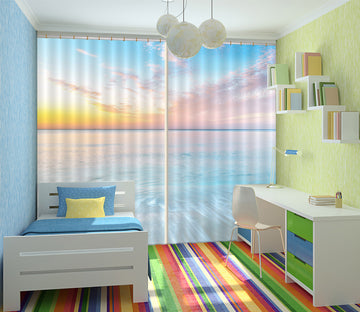 3D Sea Level 023 Assaf Frank Curtain Curtains Drapes