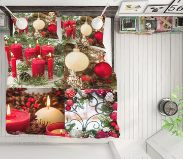 3D Red Candle 1039 Assaf Frank Bedding Bed Pillowcases Quilt Quiet Covers AJ Creativity Home 