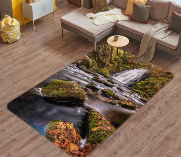3D Torrent Stream 26185 Non Slip Rug Mat