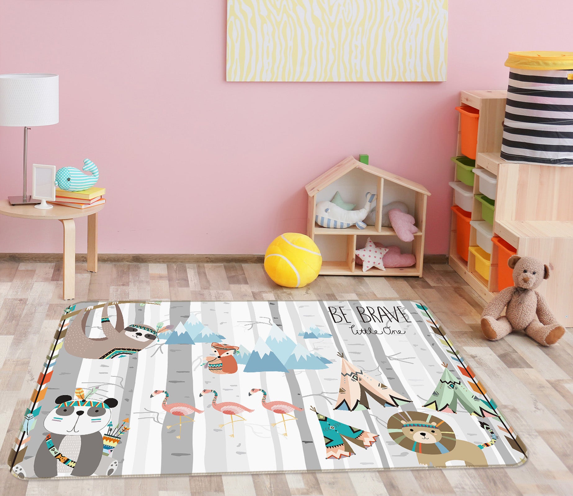 3D Animals 34063 Non Slip Rug Mat