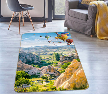 3D Mountains 26047 Non Slip Rug Mat