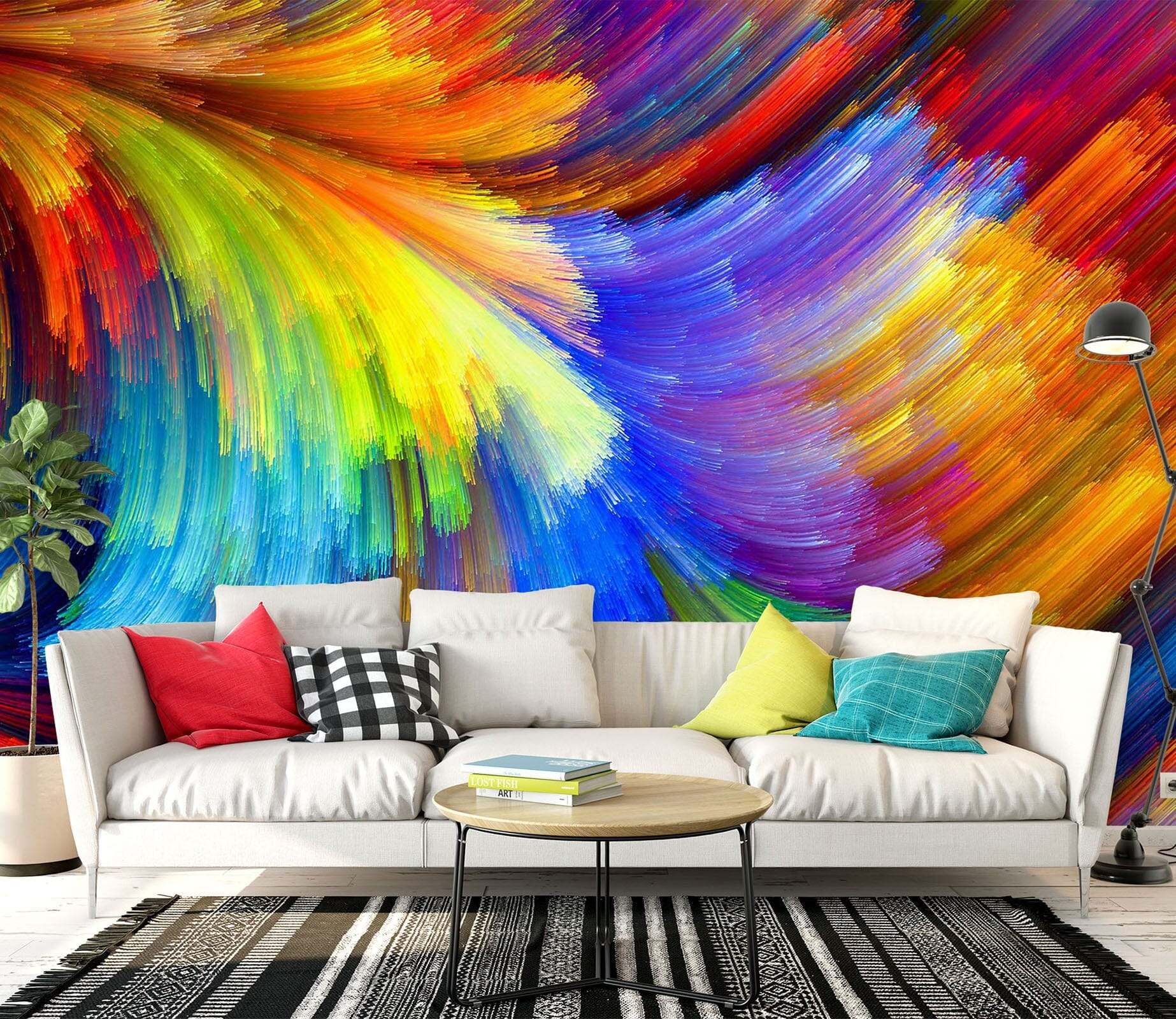 3D Texture Lines 1477 Wall Murals Wallpaper AJ Wallpaper 2 