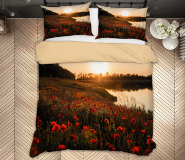 3D Flower Bush 59101 Bed Pillowcases Quilt