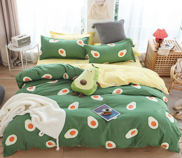 3D Avocado 12128 Bed Pillowcases Quilt