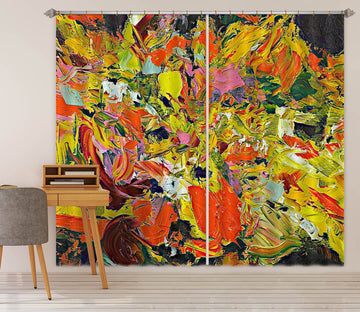 3D Spring Garden 108 Allan P. Friedlander Curtain Curtains Drapes Curtains AJ Creativity Home 