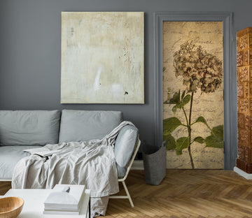 3D Flowers Pattern 10718 Assaf Frank Door Mural