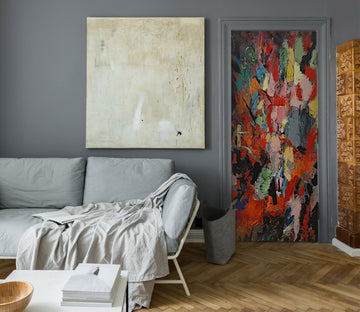 3D Color Paint Texture 10107 Allan P. Friedlander Door Mural