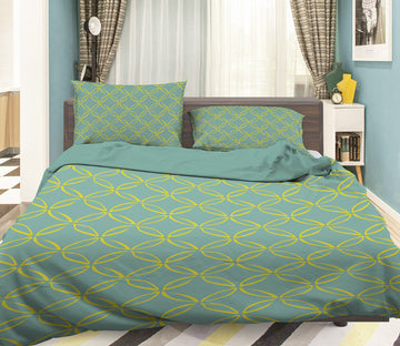 3D Green Pattern 10973 Kashmira Jayaprakash Bedding Bed Pillowcases Quilt