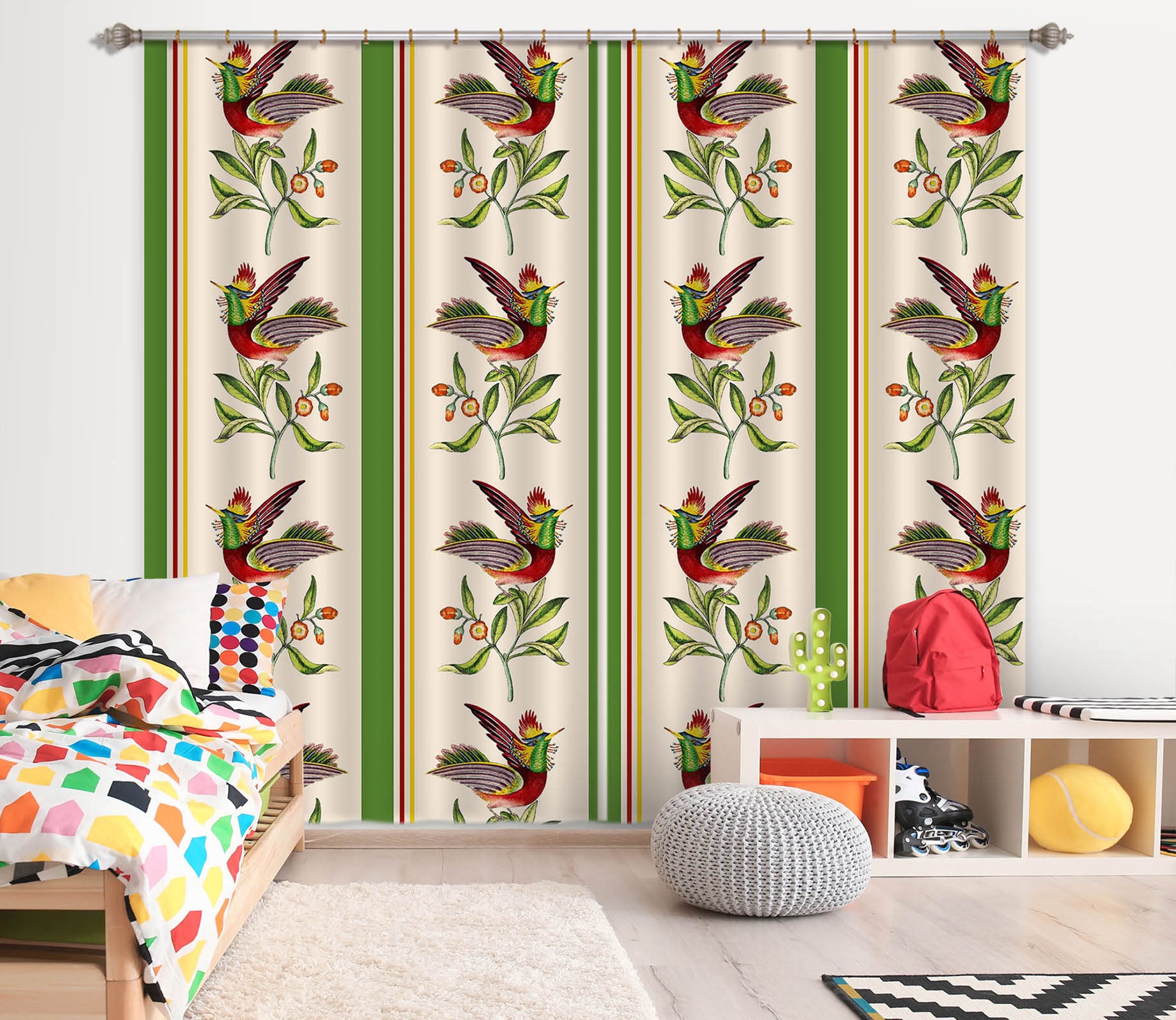 3D Abstract Dance 175 Uta Naumann Curtain Curtains Drapes