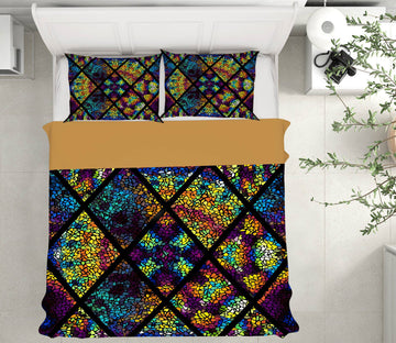 3D Pattern Lines 14001 Bed Pillowcases Quilt