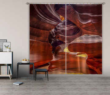 3D Gold Sand 070 Marco Carmassi Curtain Curtains Drapes Curtains AJ Creativity Home 