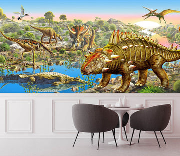 3D Dinosaur 1402 Adrian Chesterman Wall Mural Wall Murals Wallpaper AJ Wallpaper 2 