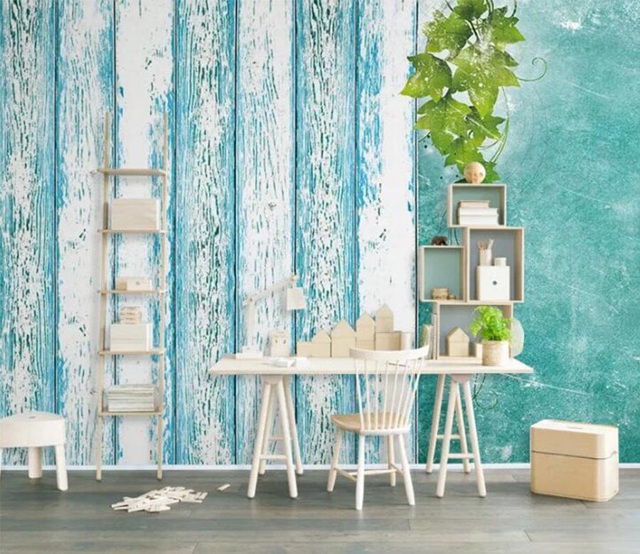 3D Blue Graffiti WC099 Wall Murals Wallpaper AJ Wallpaper 2 