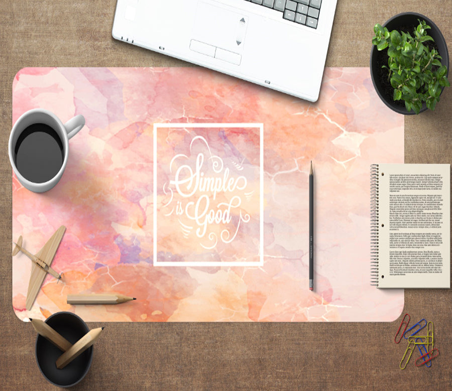 3D Pink 17063 Desk Mat