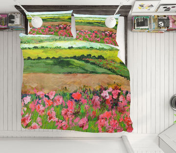 3D Ginger Green 1098 Allan P. Friedlander Bedding Bed Pillowcases Quilt Quiet Covers AJ Creativity Home 