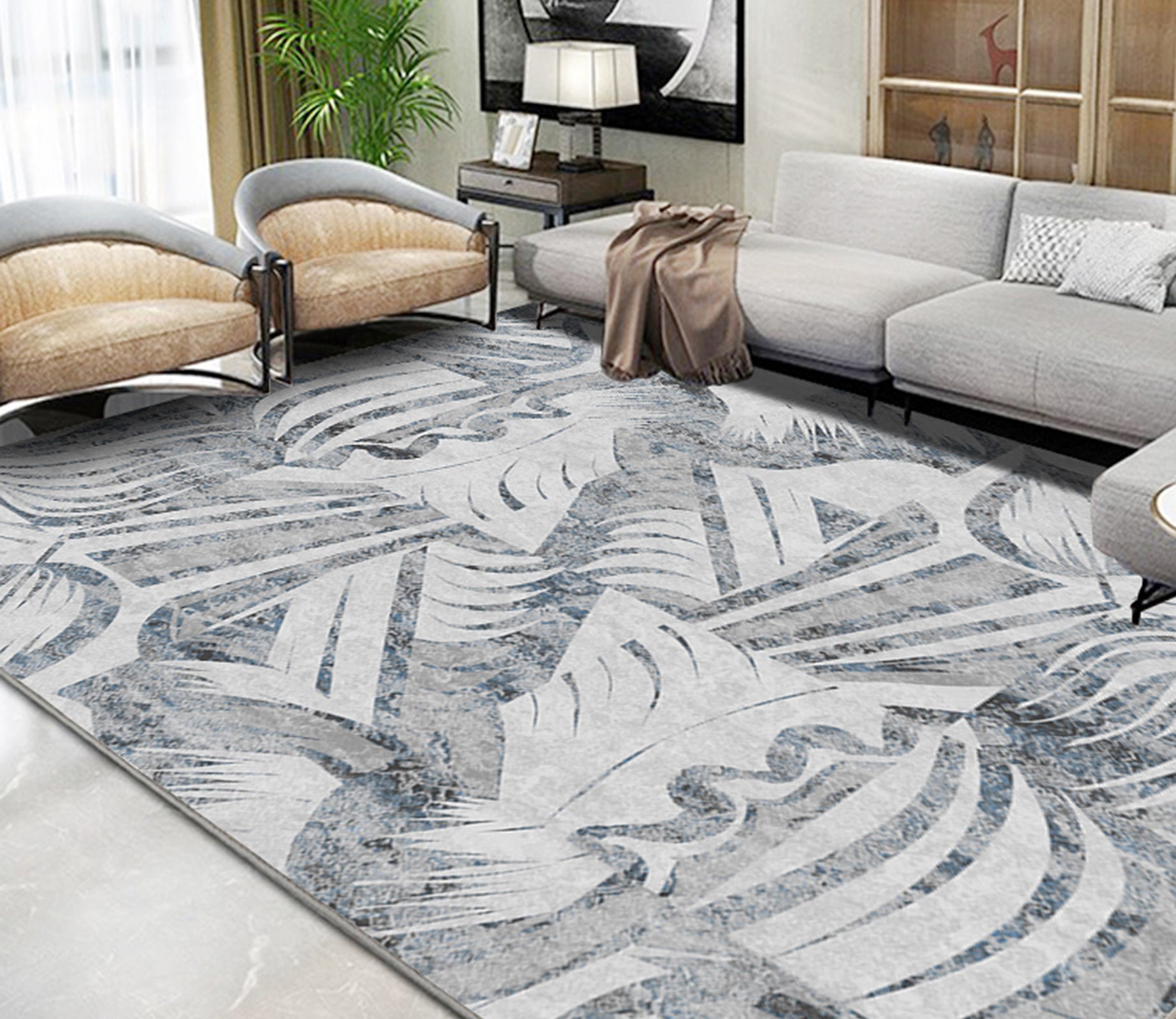 3D Color Pattern WG542 Non Slip Rug Mat Mat AJ Creativity Home 