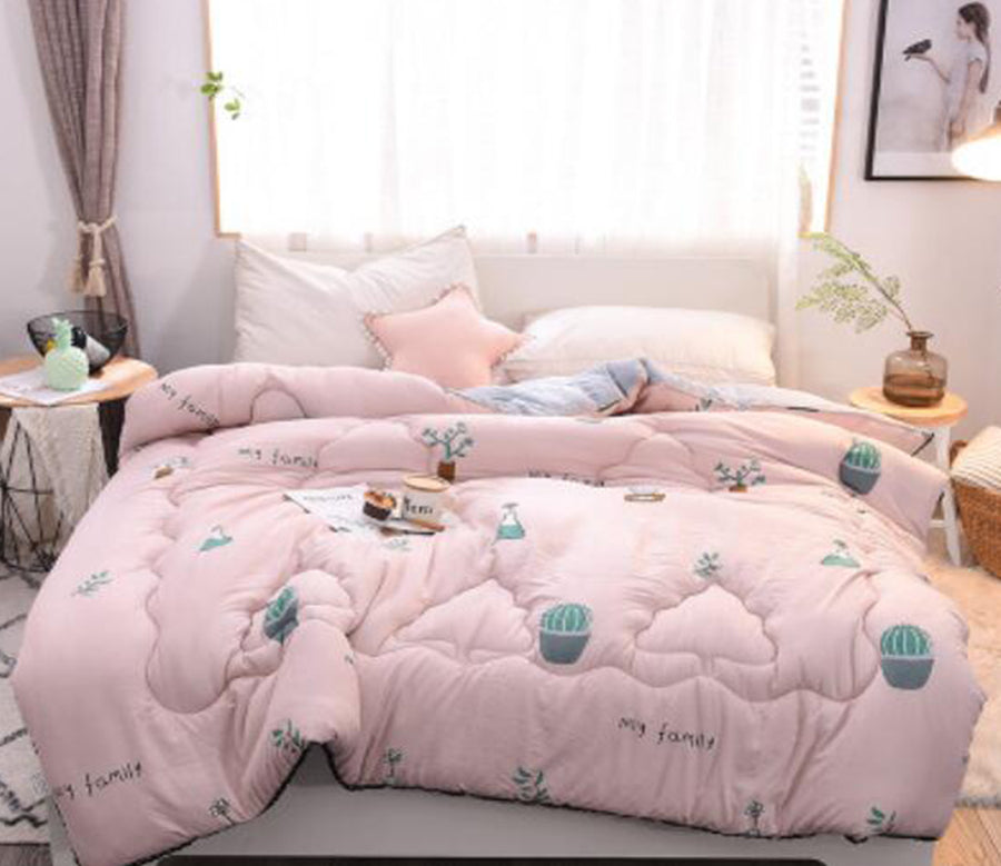 3D Cactus 18132 Bed Pillowcases Quilt