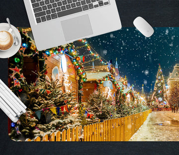 3D Light Street 51214 Christmas Desk Mat Xmas