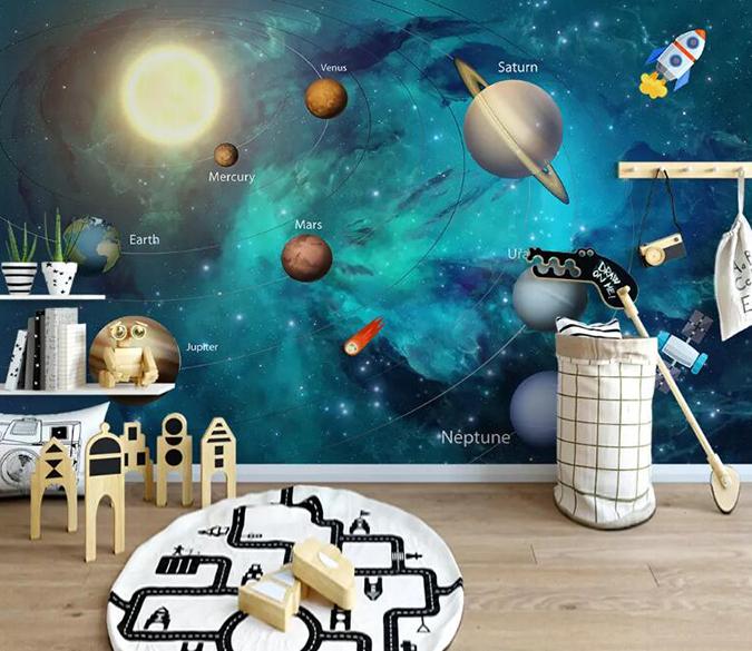 3D Planet 1322 Wall Murals Wallpaper AJ Wallpaper 2 