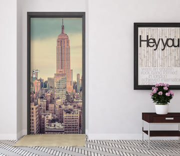 3D Skyscraper 5037 Assaf Frank Door Mural