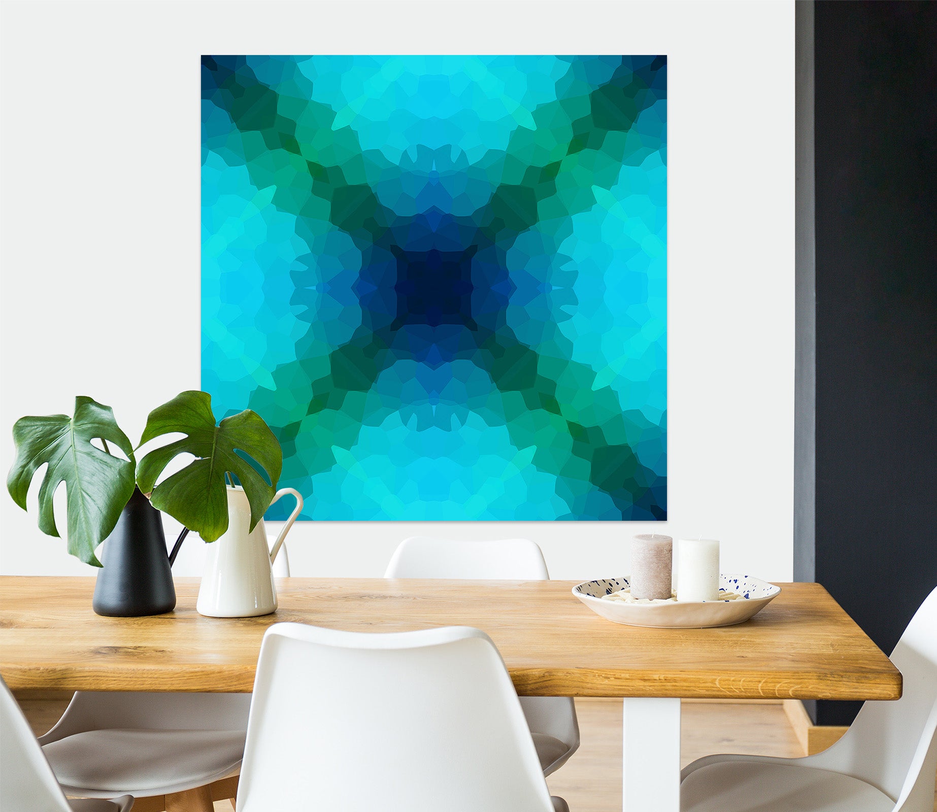 3D Shades Blue Green 70146 Shandra Smith Wall Sticker